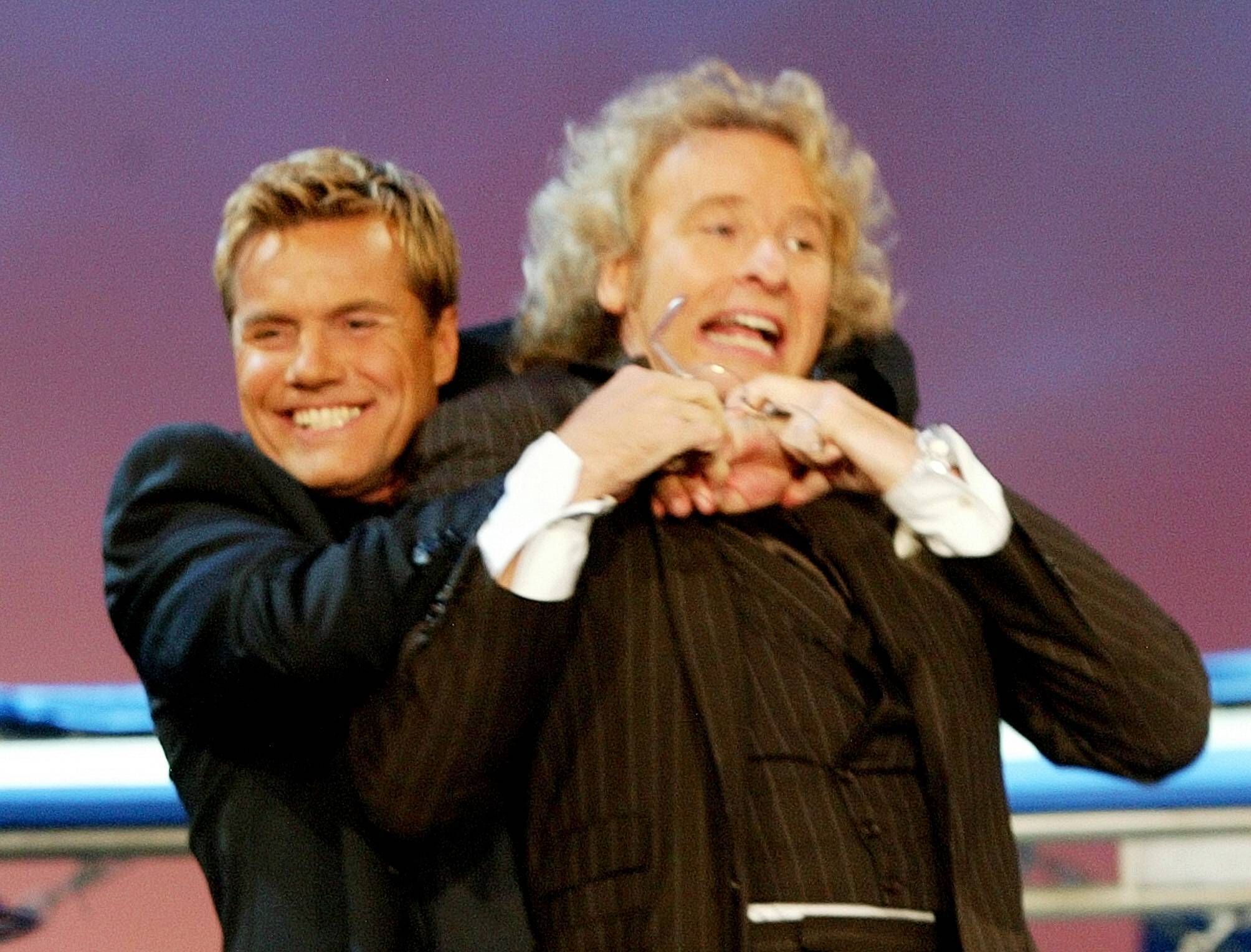 Bitterer Zoff zwischen Thomas Gottschalk und Dieter Bohlen - TV-Giganten gehen aufeinander los!