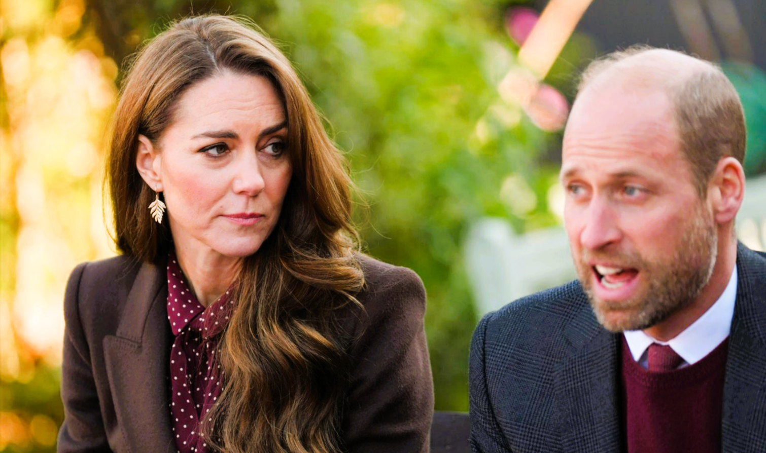 Booing upon arrival: security intervenes for William and Kate