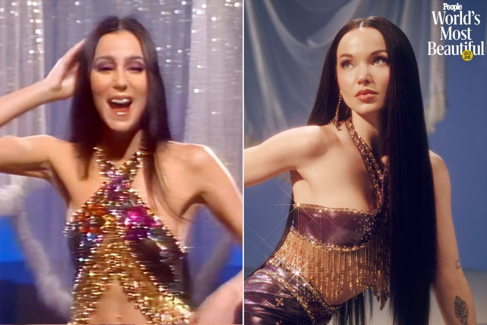 Dove Cameron Channels Cher in a Bob Mackie Moment — Her 'Quickest Yes' Yet