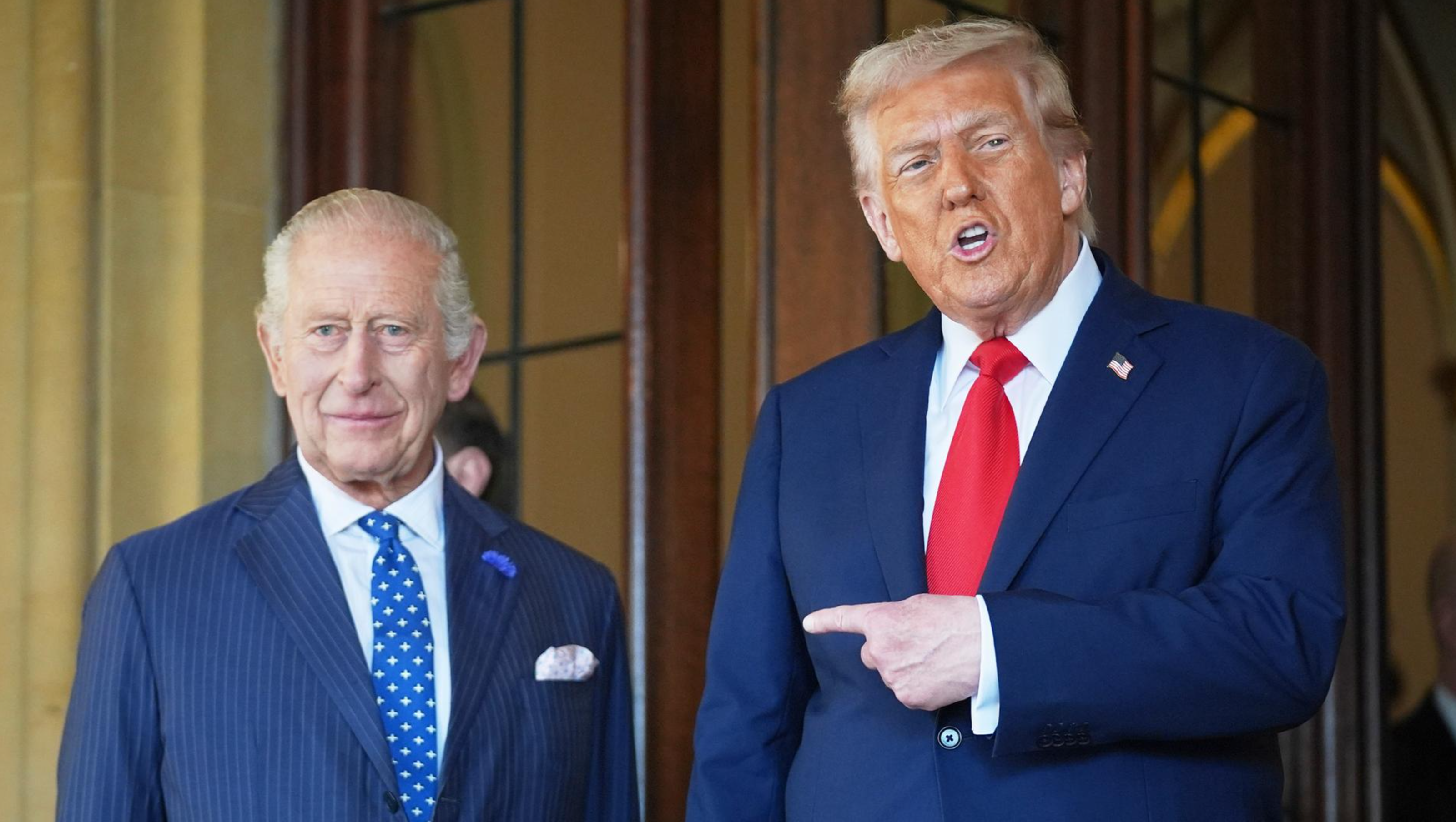 Trump Claims Distant Family Ties to King Charles — Is Buckingham Palace Next?